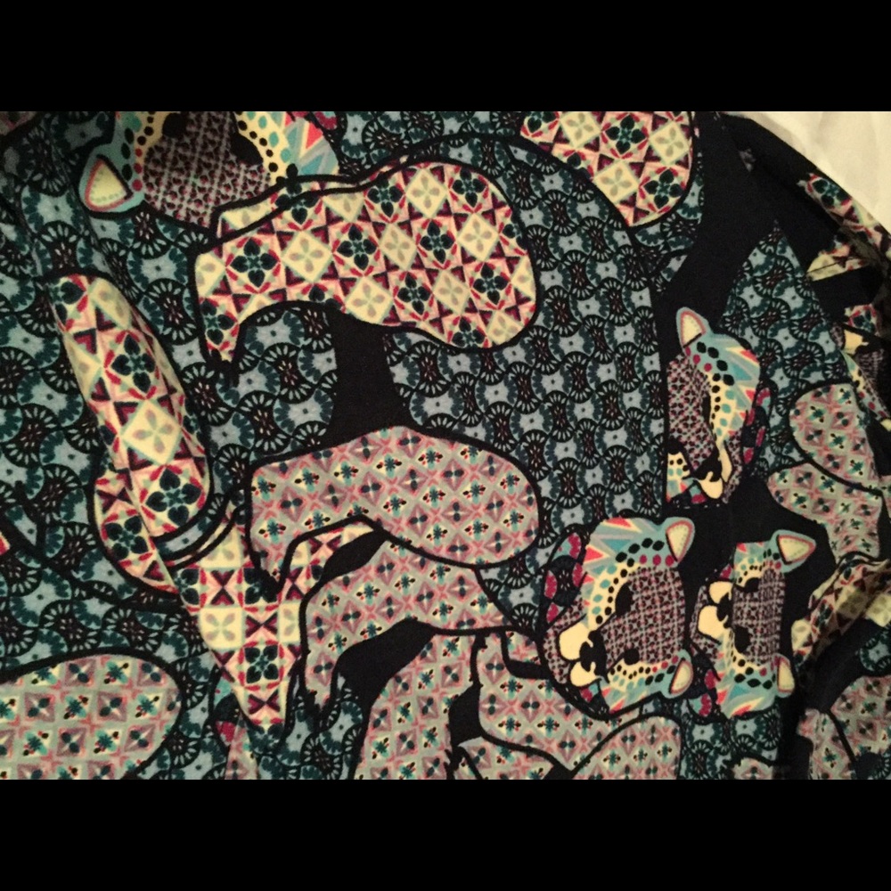 New Lularoe TC leggings VINTAGE BEAR UNICORN